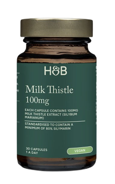 Holland & Barretti piimohaka ekstrakt, 100 mg – 30 kapslit
