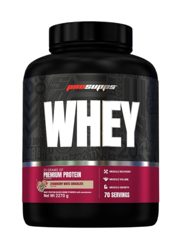 ProSupps vadakuvalgud, maasika-valge šokolaadi maitse – 2270 g