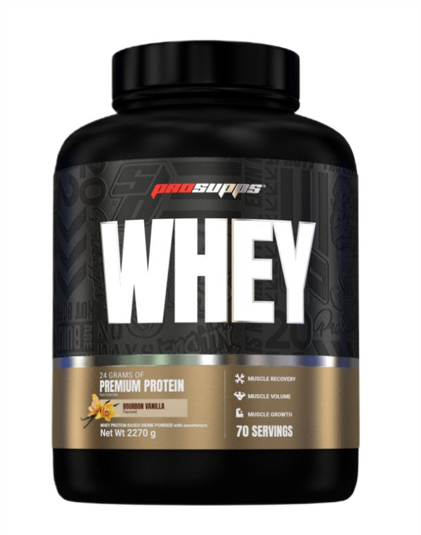 ProSupps vadakuvalgu pulber, burboni-vanilli maitsega – 2270 g