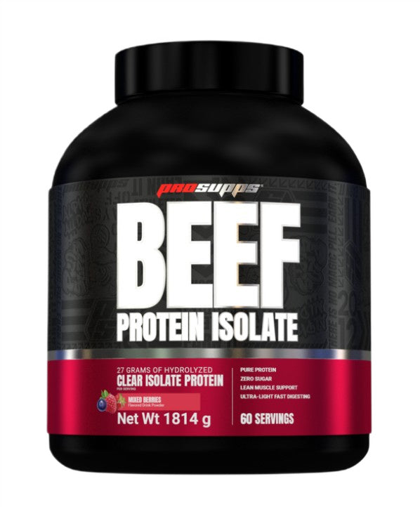 ProSupps Beef Protein Isolate, marjasegu – 1814 g
