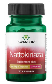 Swanson Nattokinase, 100 mg – 30 kapslit