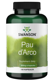 Swanson Pau d'Arco, 500 mg – 100 kapslit