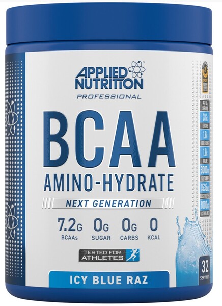 Applied Nutrition BCAA aminohape, Icy Blue Raz - 450 g