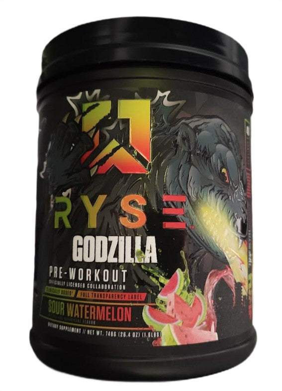 RYSE Godzilla Pre-Workout, hapu arbuusi maitse – 748 g