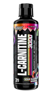 Nutrex L-Carnitine 3000, hapud kummikommid – 465 ml.