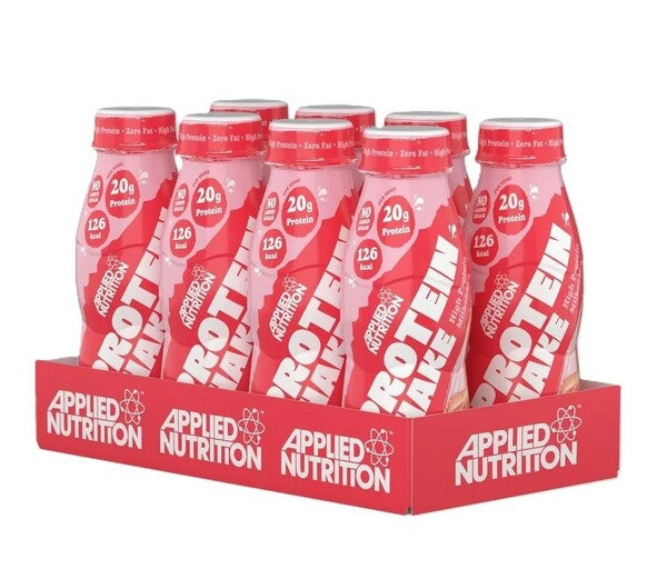 Applied Nutrition maasika-koore valgukokteil – 8 x 330 ml.