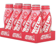 Applied Nutrition kõrge valgusisaldusega maasika-koorekokteil – 8 x 500 ml.