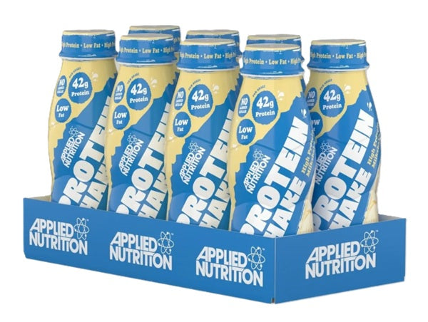 Applied Nutrition kõrge valgusisaldusega vanillijäätisekokteil – 8 x 500 ml.