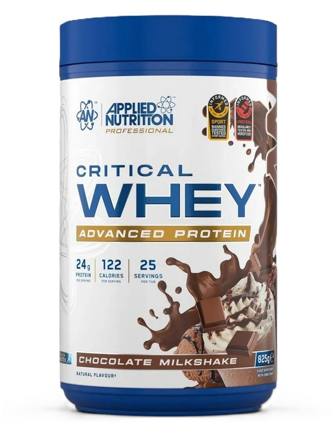 Applied Nutrition Critical Whey šokolaadi-piimakokteil – 825 g
