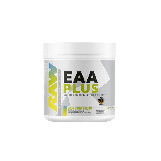Raw Nutrition EAA Plus, hapud kummikommid – 426 g
