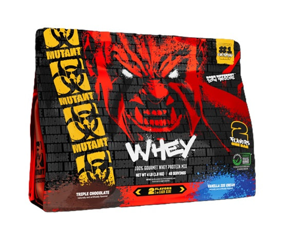 Mutant Mutant Whey 2 maitset, kolmekordne šokolaad ja vanillijäätis – 1800 g