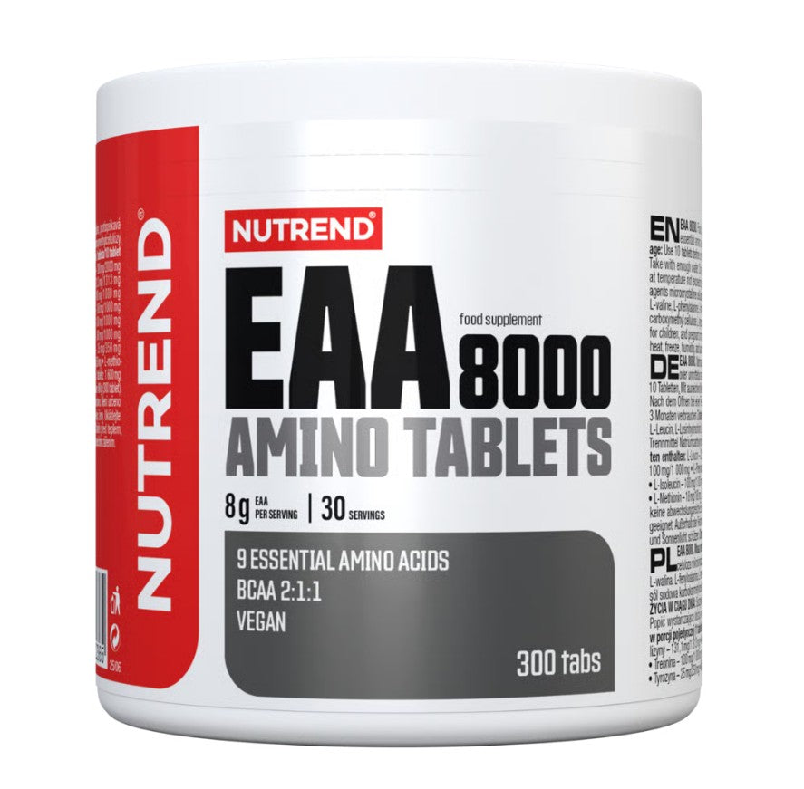 Nutrend EAA 8000 aminohappe tabletid – 300 tabletti
