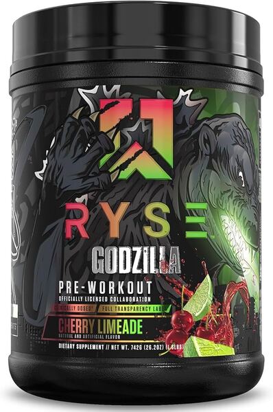 RYSE Godzilla eelne treening, kirsi-laimi maitsega – 742 g