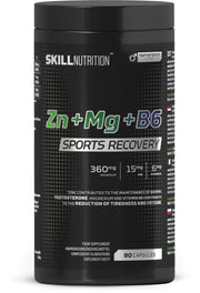Skill Nutrition Zn + Mg + B6, taastumiseks spordis - 90 kapslit