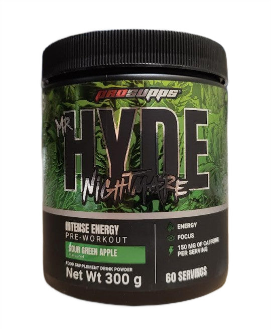 ProSupps Hyde Nightmare, hapu rohelise õuna maitsega – 300 g