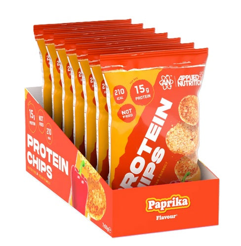 Applied Nutrition proteiinikrõpsud, paprika – 7 x 50 g