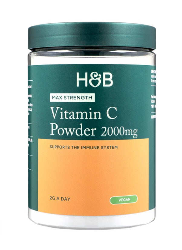 Holland & Barrett maksimaalse tugevusega C-vitamiini pulber, 2000 mg - 567 g