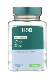 Holland & Barretti maksimaalse tugevusega tsinktabletid, 25 mg – 120 tabletti