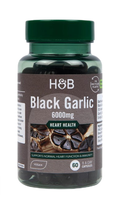 Holland & Barrett must küüslauk, 6000 mg – 60 kapslit