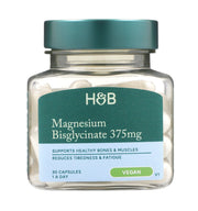 Holland & Barrett magneesiumbisglütsinaat, 375 mg – 30 kapslit