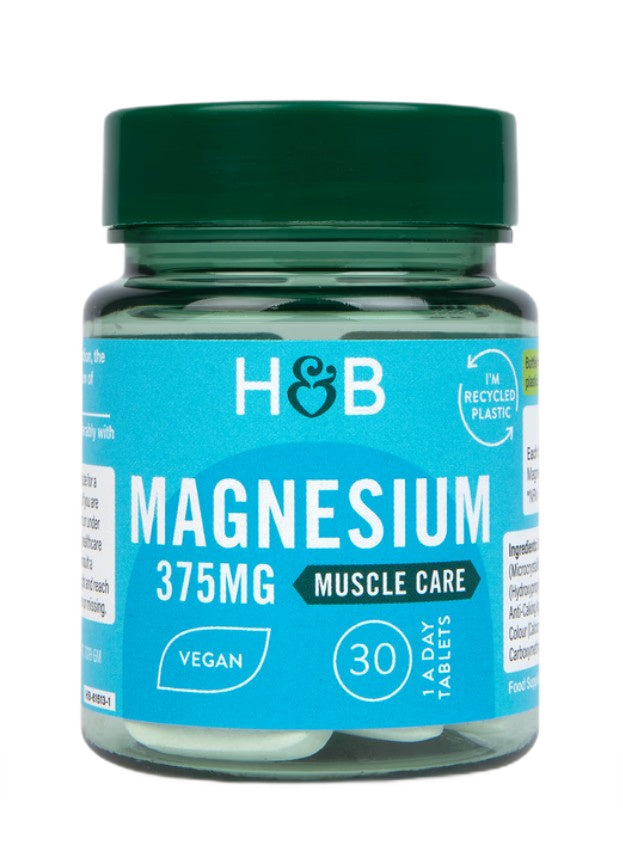 Holland & Barrett magneesium, 375 mg – 30 tabletti