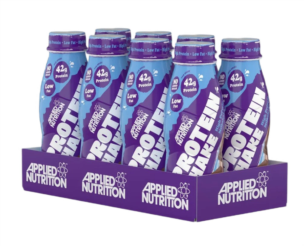 Applied Nutrition valgukokteil topeltšokolaadi maitsega – 8 x 500 ml.