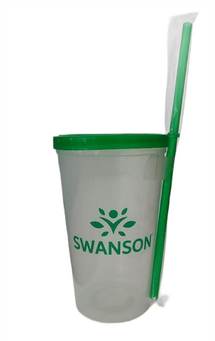 Swanson Swanson plastiktops keeratava kaanega, läbipaistev/roheline