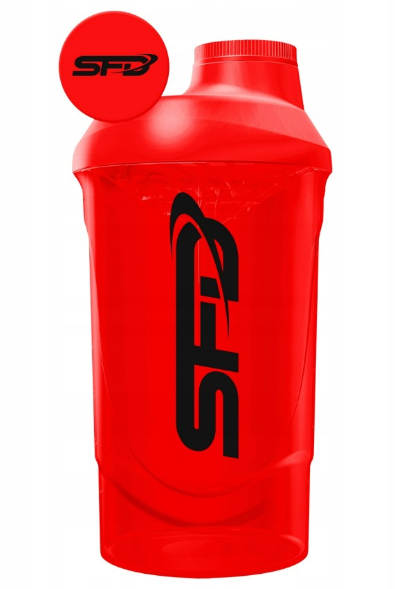 Allnutrition SFD šeiker, Fire Red – 600 ml.