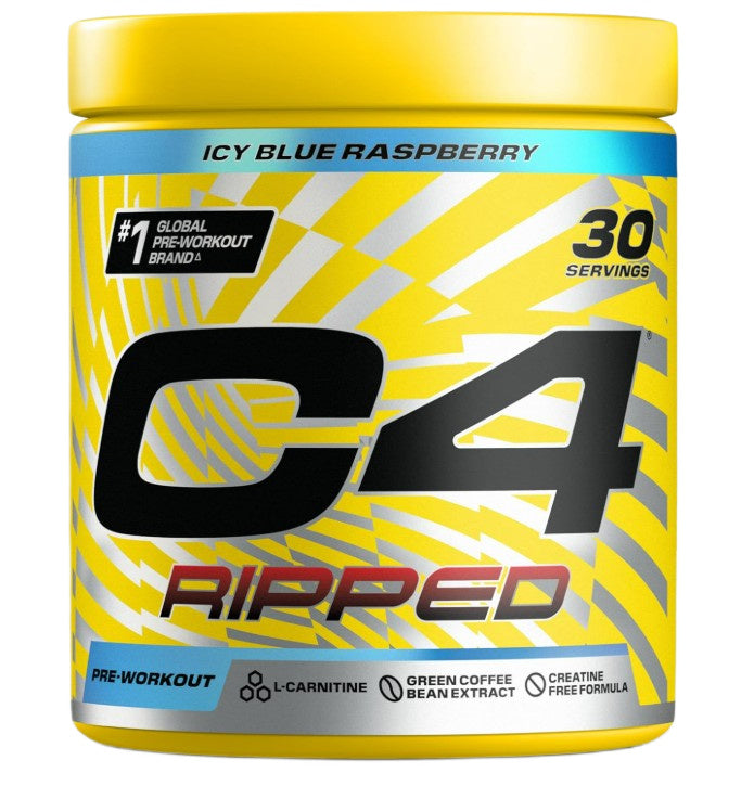 Cellucor C4 Ripped, Icy Blue Razz - 189 g