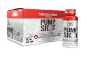 5% Nutrition Pump Shot toidulisand, Tropical Punch – 12 x 59 ml.