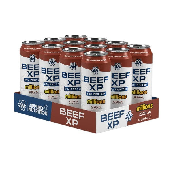Applied Nutrition Beef XP purgid, Millions Cola – 12 x 500 ml.