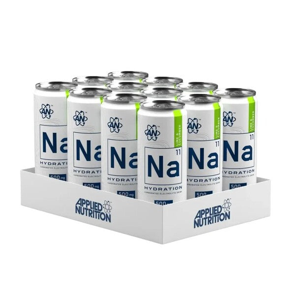 Applied Nutrition Na11 hüdratatsioonijoogi purgid, laimi ja kurgi maitse – 12 x 330 ml.