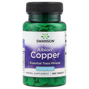 Swanson Albion Copper, 2 mg – 300 tabletti