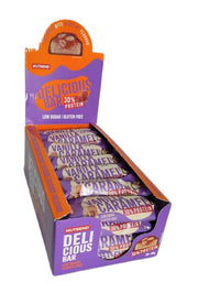 Nutrend Delicious proteiinibatoon, vanilje-karamellimaitseline – 28 x 50 g