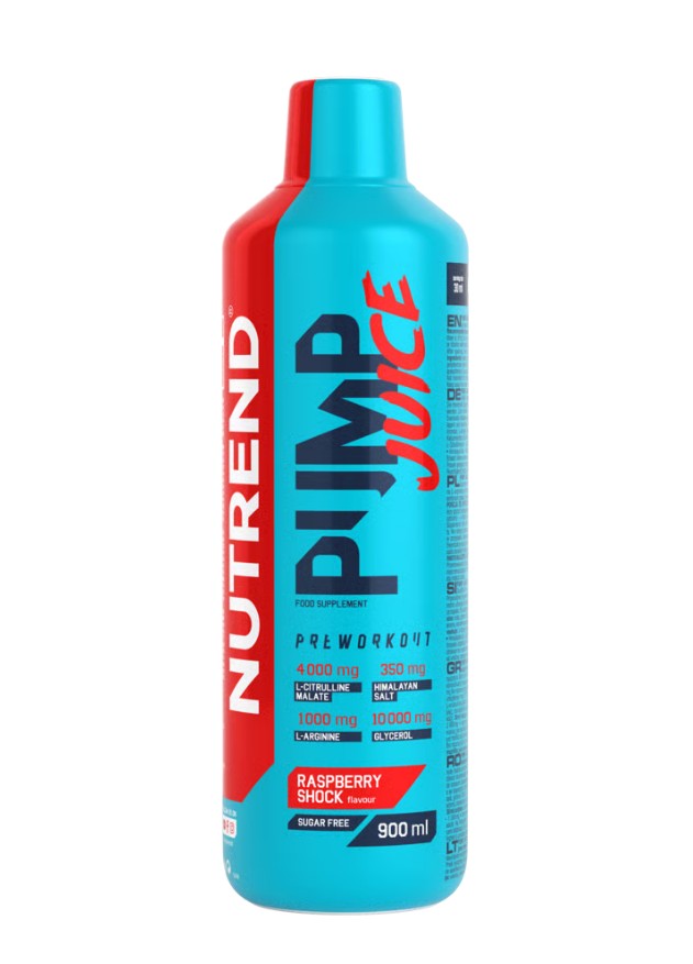 Nutrend Pump mahl, vaarikamaitseline – 900 ml.