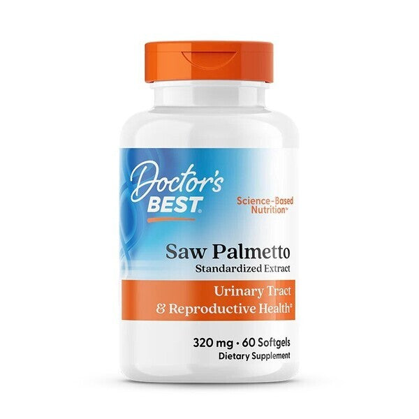 Doctor's Best standardiseeritud saepalmi ekstrakt, 320 mg – 60 kapslit