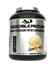 Addict Sport Nutrition taimsed valgupulbrid, rohelised köögiviljad ja lehtköögiviljad, kreemja vanilje maitsega – 2000 g
