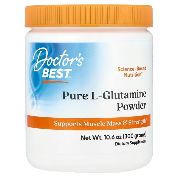 Doctor's Best L-glutamiini pulber – 300 g