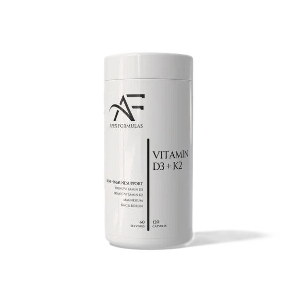 Apex Formulas vitamiin D3+K2 – 120 kapslit