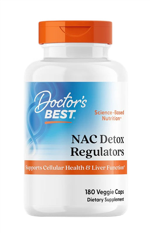 Doctor's Best NAC detoksikatsiooni regulaatorid – 180 kapslit