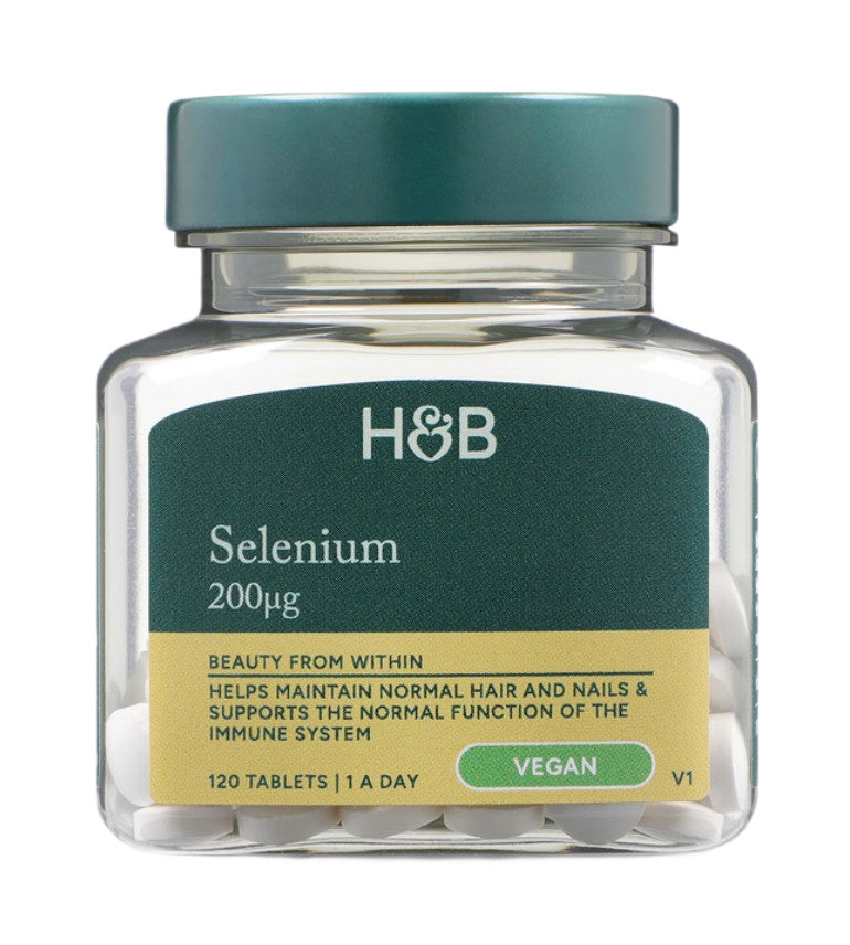 Holland & Barrett seleen, 200 mcg – 120 tabletti