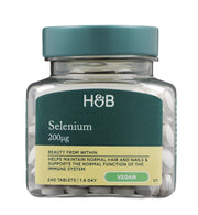 Holland & Barrett seleen, 200 mcg – 240 tabletti