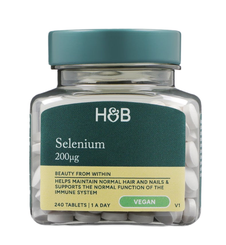 Holland & Barrett seleen, 200 mcg – 240 tabletti