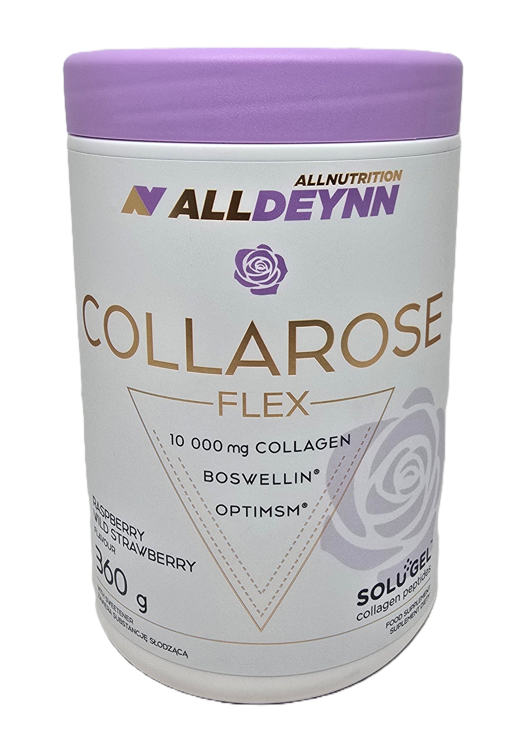 Allnutrition AllDeynn Collarose Flex vaarika ja maasikaga – 360 g