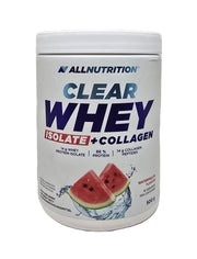 Allnutrition läbipaistev vadaku isolaat + kollageen, arbuusi maitse – 500 g