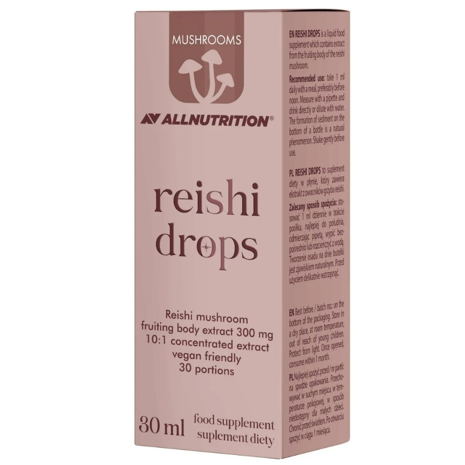 Allnutrition Reishi seenetilgad, 300 mg - 30 ml.