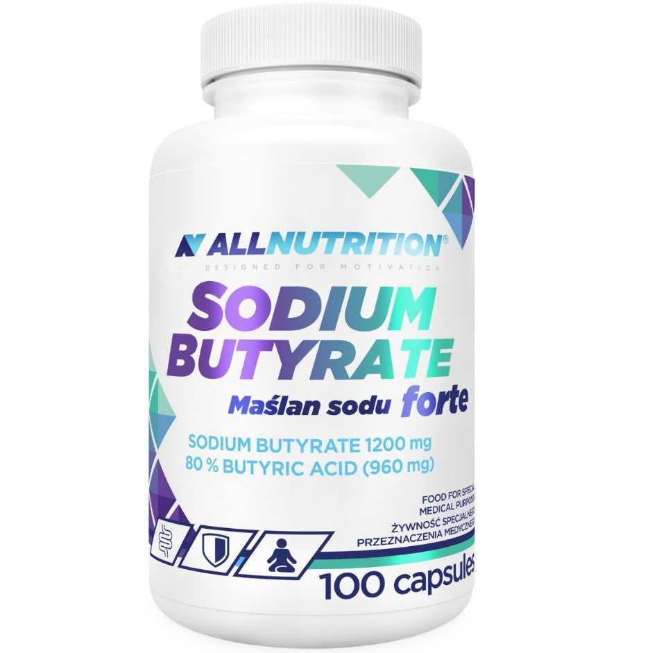 Allnutrition naatriumbutüraat forte – 100 kapslit