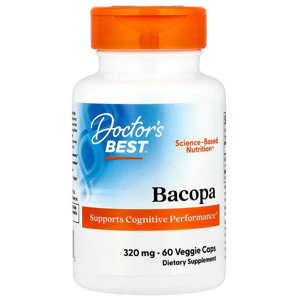 Doctor's Best Bacopa, 320 mg – 60 kapslit