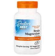 Doctor's Best Brain Magnesium koos Magteiniga, 150 mg – 90 kapslit