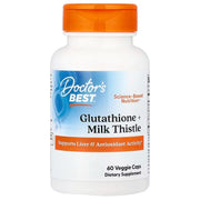 Doctor's Best glutation + piimohakas – 60 kapslit